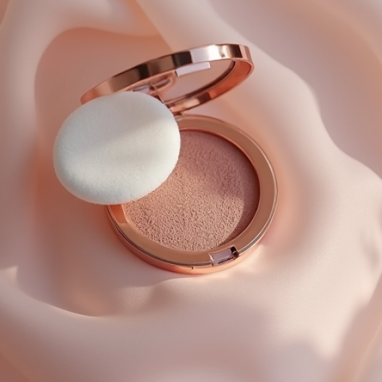 Matte-Mauve Silk Powder
