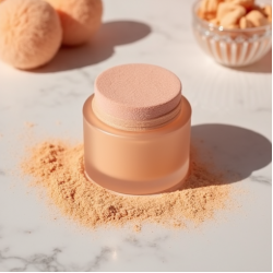 Soft-Focus Apricot Powder