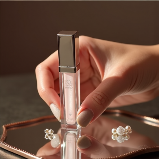 LuxeGlow Clear High Shine Lip Gloss