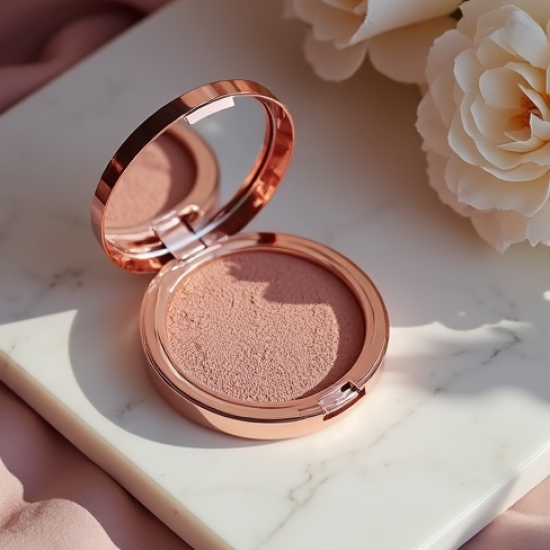 Matte-Mauve Silk Powder