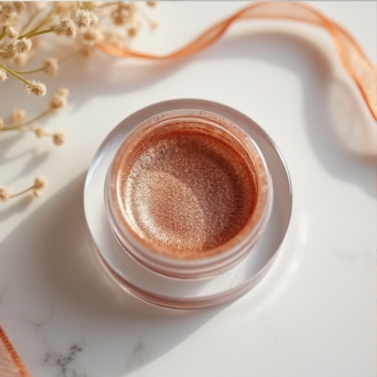 Luxe Copper Shimmer Eyeshadow Pot