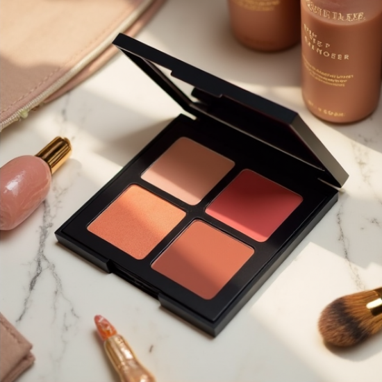 Morphe 8W Warm Master Blush Palette - Radiant Glow Edition