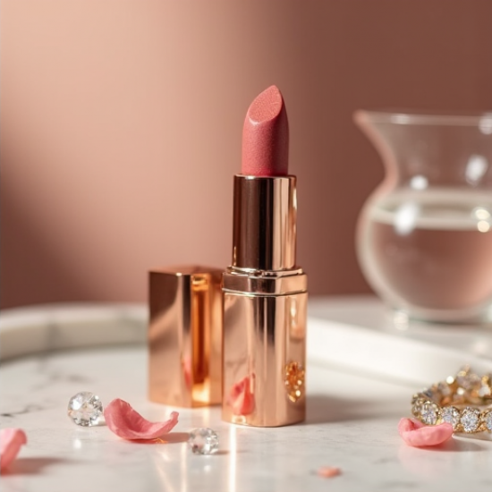 Luxe Rose Gold Luminous Lipstick