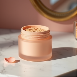 Soft-Focus Apricot Powder