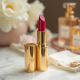Golden Elegance Lipstick Case