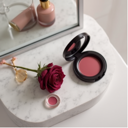 Deep-Plum Velvet Blush