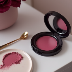 Deep-Plum Velvet Blush