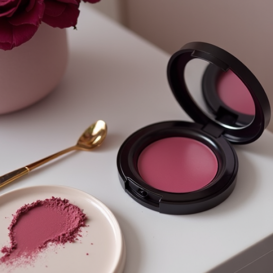 Deep-Plum Velvet Blush