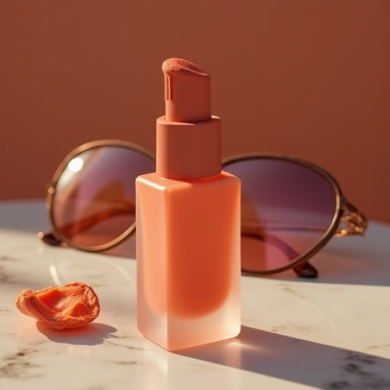 Sunset-Orange Liquid Rouge