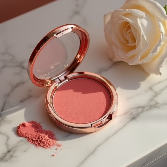 Luminous-Coral Cheek Color