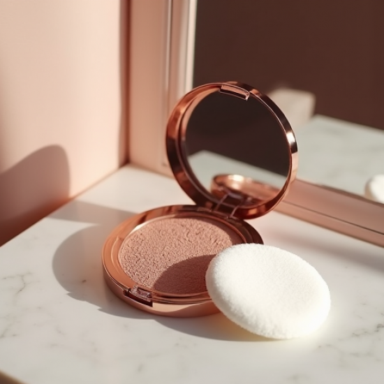 Matte-Mauve Silk Powder