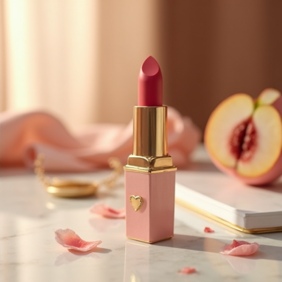 Too Faced Peach Kiss Luxe Matte Lipstick