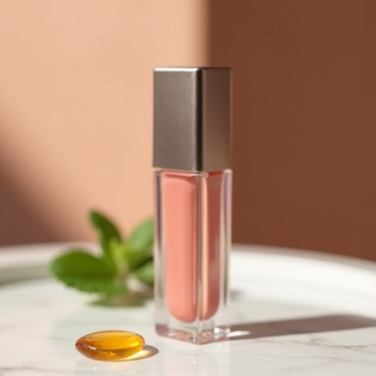 Sheer-Nude Glossy Balm