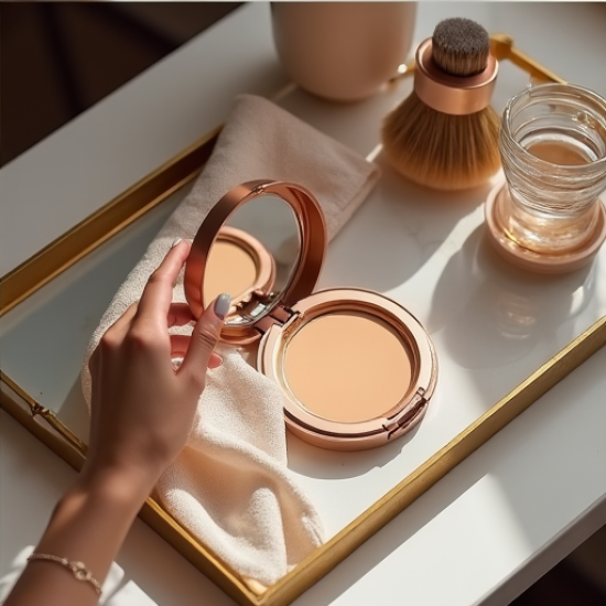 Velvet Glow Powder-to-Cream Foundation