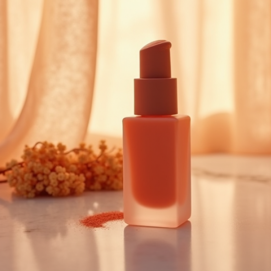 Sunset-Orange Liquid Rouge